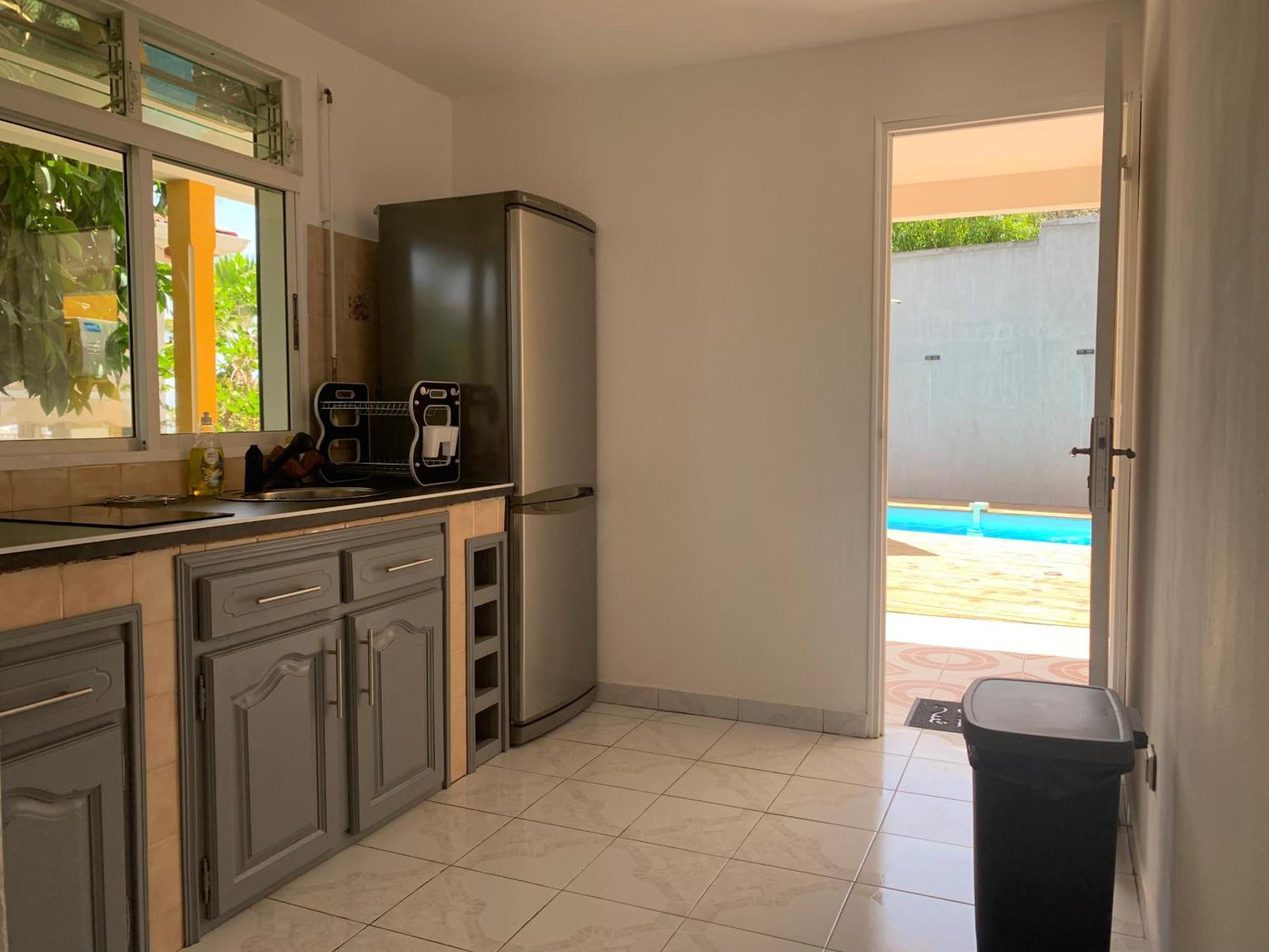 Bas De Villa De 3 Chambres Et Spa Vieux-Habitants Ngoại thất bức ảnh